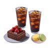 Berry 땡큐(떠먹는 스트로베리 초콜릿 생크림+마카롱2개+아메리카노R 2잔)