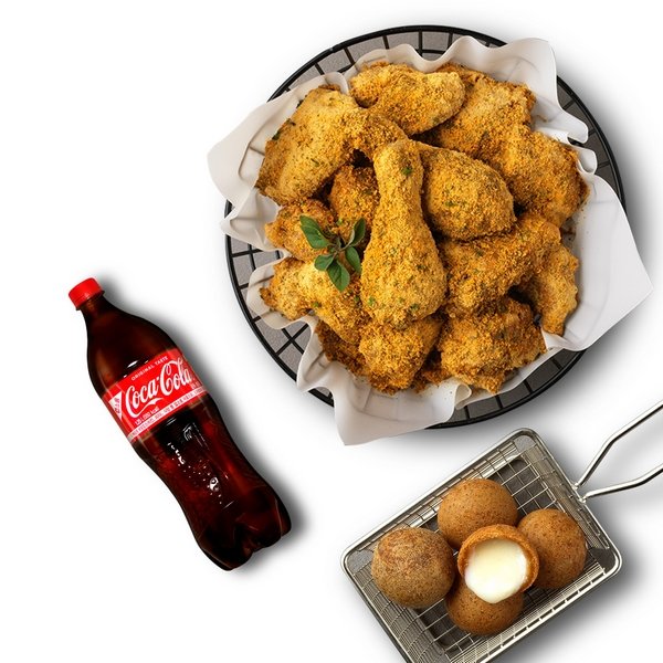 뿌링클+치즈볼+콜라1.25L
