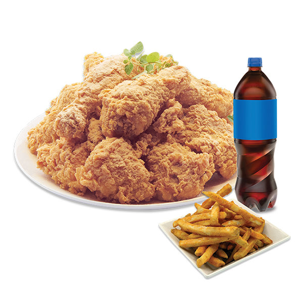 후라이드치킨+콜라(1.25L)+감자