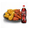 후라이드반+양념반+콜라1.25L